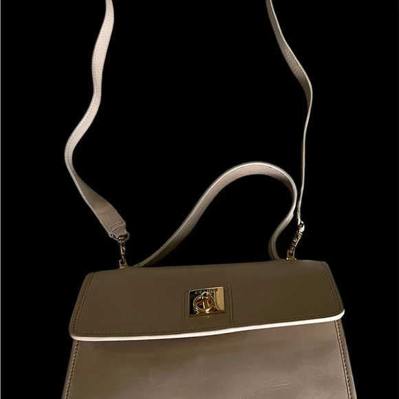 Celine beige Leather Shoulder Bag - Picture 4 of 10